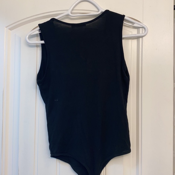 Black tank style fashion Nova bodysuit - Picture 7 of 9